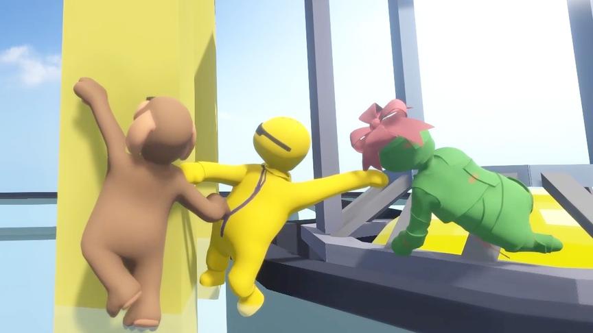 人类一败涂地：三傻大闹奇异游乐场居然在大碗宽面里玩斗地主