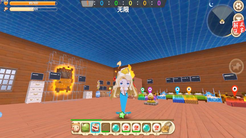 迷你世界神奇宝贝：发现野生地鼠与迷唇姐