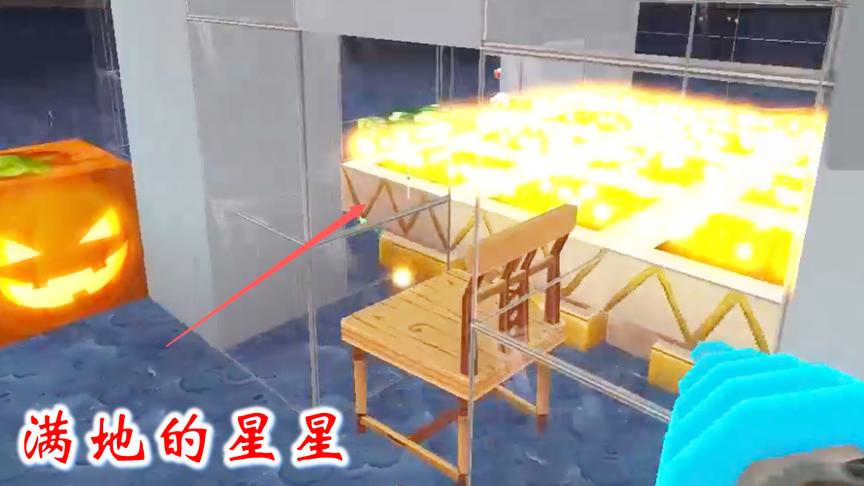 迷你世界联机高级249：我在刷怪塔下涨了290多颗星星，用来做武器