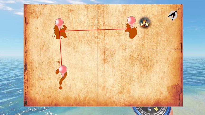 荒岛求生12：我顺利画出海岛方位图，驾驶着冲锋1号探索未知岛！