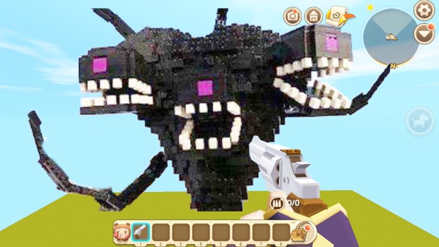 迷你世界：挑战新版三大领主BOSS，“变种末影人”太强大了！