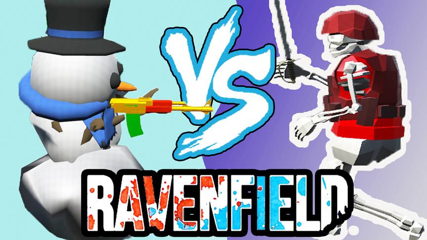 圣诞节VS万圣节！丨战地模拟器 Ravenfield丨红箭红