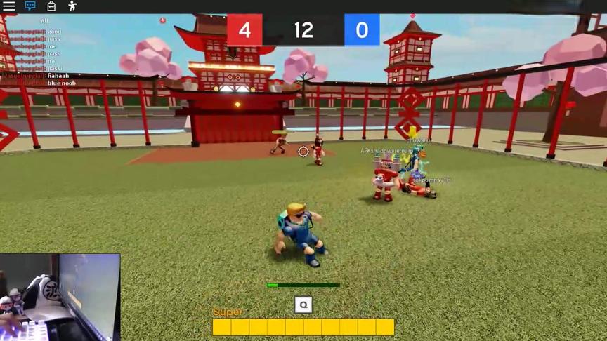 roblox“超级前锋联赛”波波仔解说：这足球赛太怪！能拿炸弹炸人