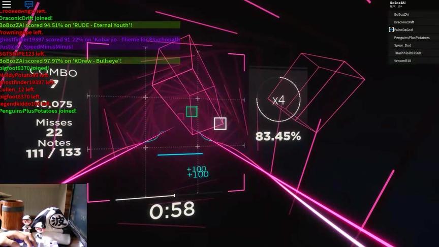 roblox“Blox Saber”波波仔解说：音乐游戏对我来说真这么难吗？