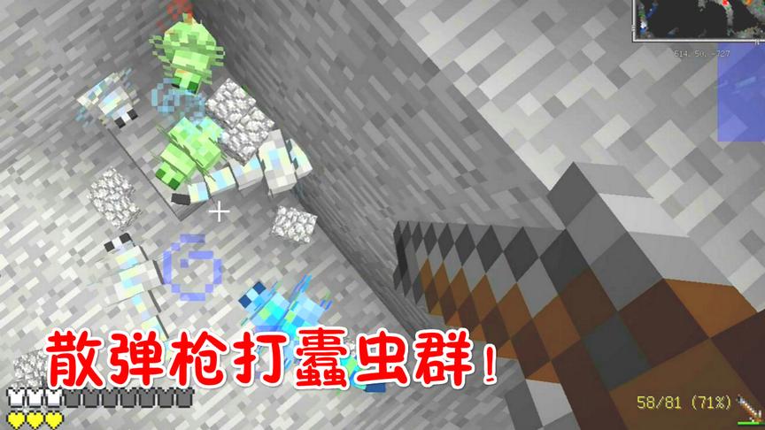 我的世界美丽新世界第二季33：散弹枪打蠹虫