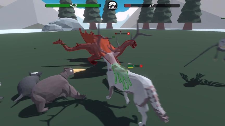 动物饲养员发现了神奇道具，居然能将100多种动物合体