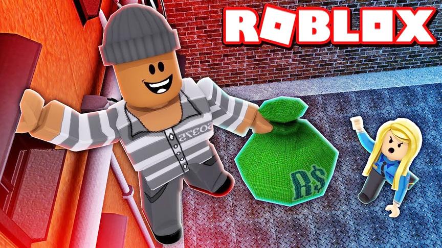 小飞象解说 Roblox小偷模拟器 被警察叔叔抓住！我居然越狱了？