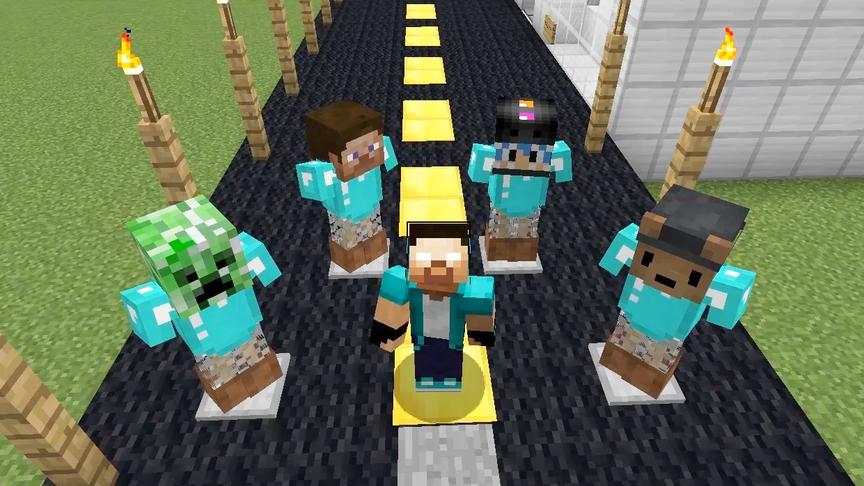 我的世界HIM奇遇记06：小品解谜 如果我是个女生被欺负怎么办