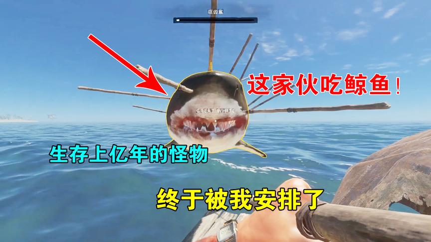 荒岛求生26：终于战胜史前生物，生存上亿年了，把鲸鱼当做食物！