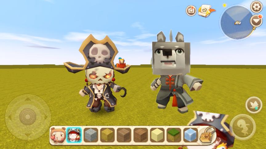 迷你世界：骷髅船长，狼人叶小龙！这是新版本的混合体怪物？