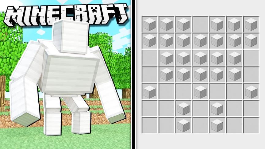 我的世界模组02：最强的突变铁傀儡 就算穿了钻石套装还是被秒