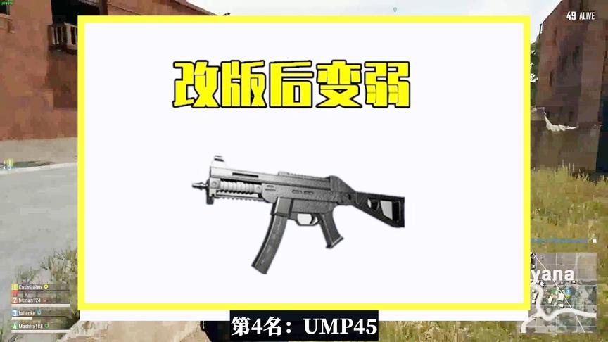 吃鸡小讲堂：最强冲锋枪不是ump45，不是Vector，是完美逆袭的它