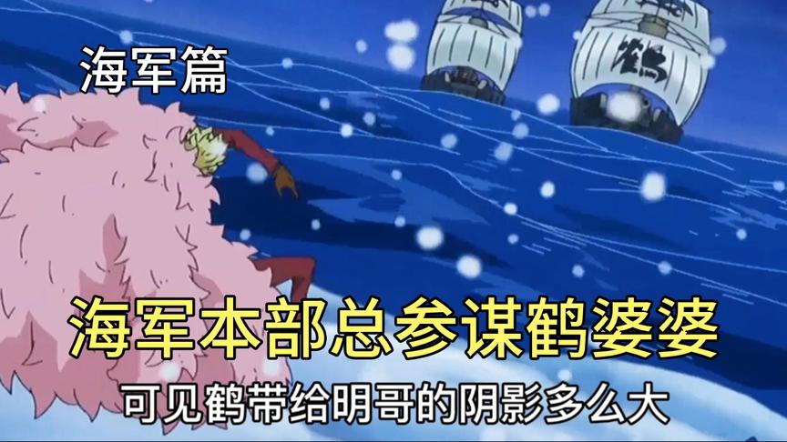 海贼王 海军中将强者第二名 老牌将领鹤婆婆 西瓜视频