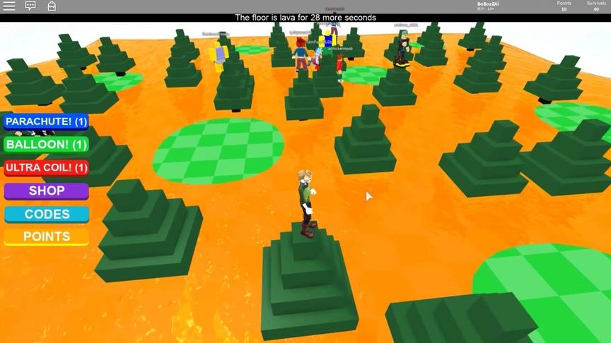 roblox 虚拟世界 “熔岩灾害模拟器”：美年达的又一次袭击！