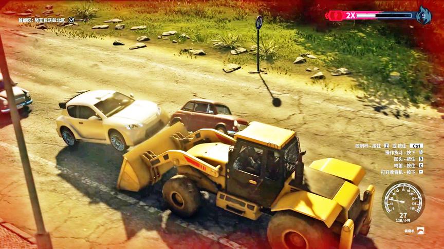 正当防卫4：新型载具推土机，上马路真的可以任性妄为！