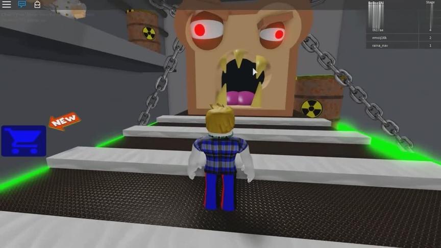 roblox 虚拟世界 “逃离面包店”：我竟然要把自己送给面包怪兽吃