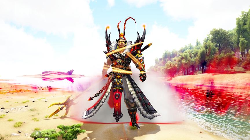 妖月 方舟生存进化 洪荒23 天魔降临！进化战神吕布