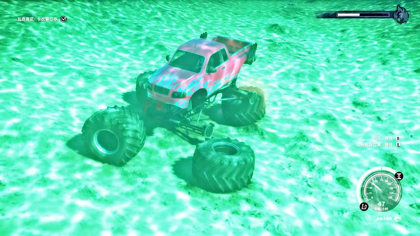 小林解说：大脚车新版本削弱，蜻蜓点水几下轮子都点掉了！