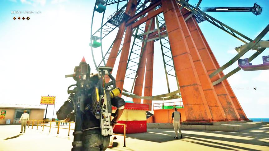 小林解说：正当防卫4内容太过于真实，竟然还有摩天轮！