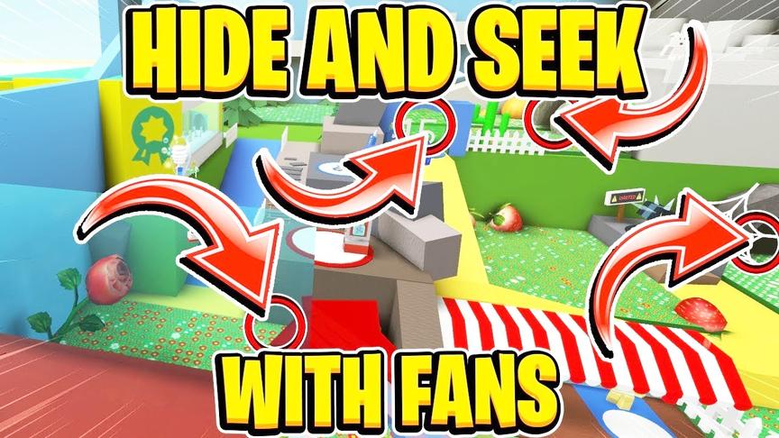 Roblox捉迷藏模拟器：在领养模拟器里捉迷藏！爬到高楼被发现了？