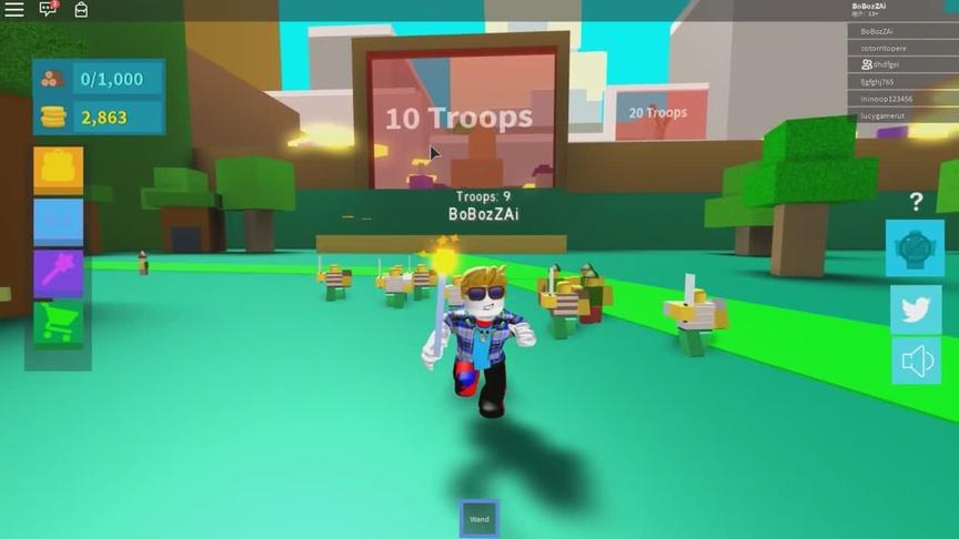 roblox 虚拟世界 “军队模拟器”：终于买到了弓兵！输出能力爆表