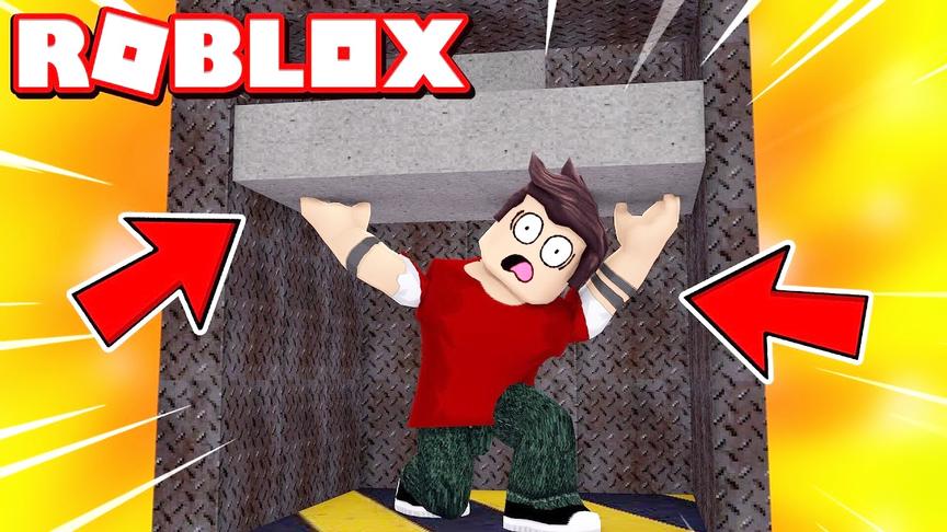 小飞象解说 Roblox碾压墙模拟器 穿越游戏世界！我快被压扁了？