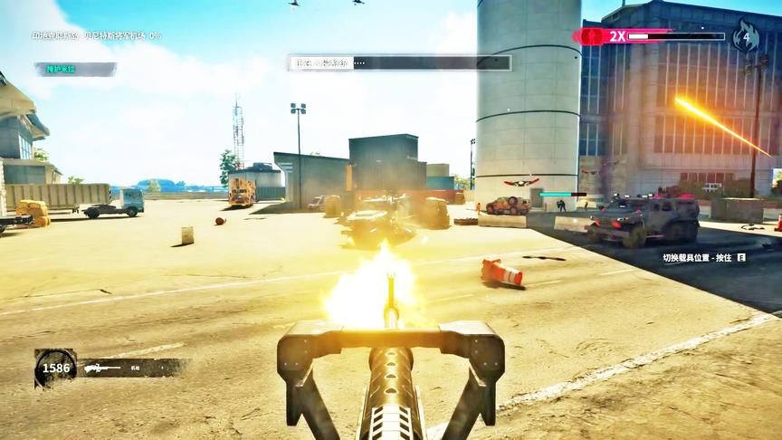 小林 正当防卫4 带着米拉一起解锁巨大飞机场，拯救城市系列！