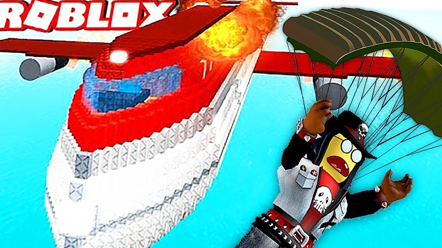 屌德斯&小熙 Roblox空难模拟器 真实体验飞机失事全过程！