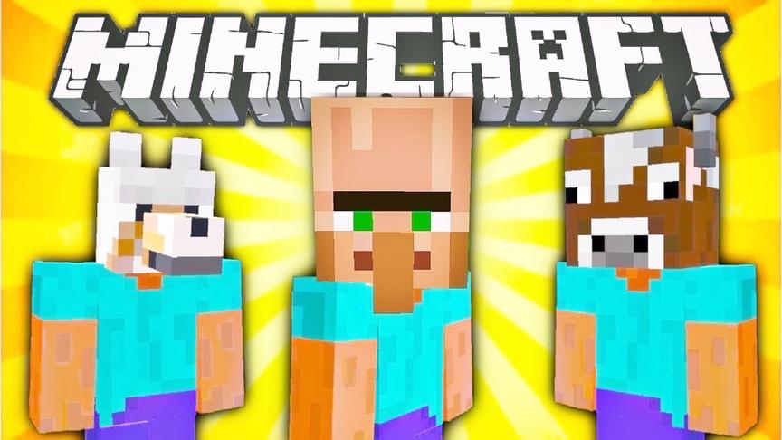 我的世界195：更多生物头颅模组 百变造型自己搭配