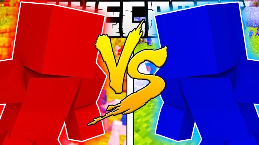 我的世界生物大乱斗10：迷你粘土火柴人史诗级冰川挑战赛