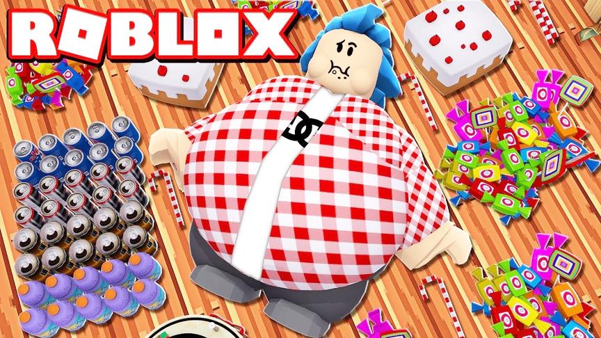Roblox吃货模拟器：购买美味棒棒糖！超级吃货根本停不下来！