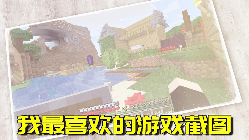 我的世界生存日记31：这是我最喜欢的MC游戏截图，你最喜欢的呢？