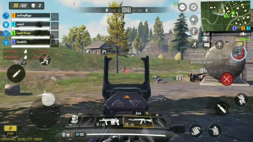 使命召唤手游:有了直升机还害怕跑毒吗？两秒出毒区，速度太快!