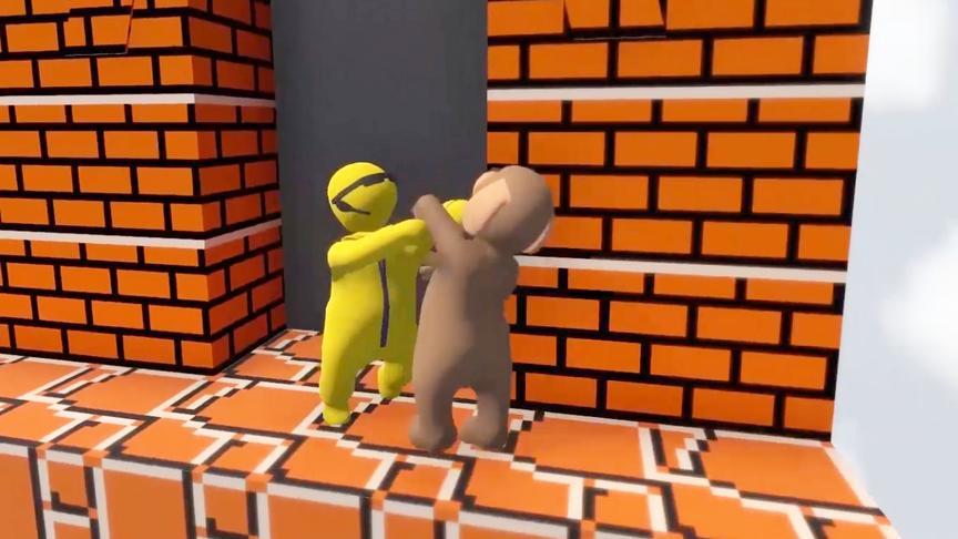 人类一败涂地：双人爆笑马里奥地图竞速