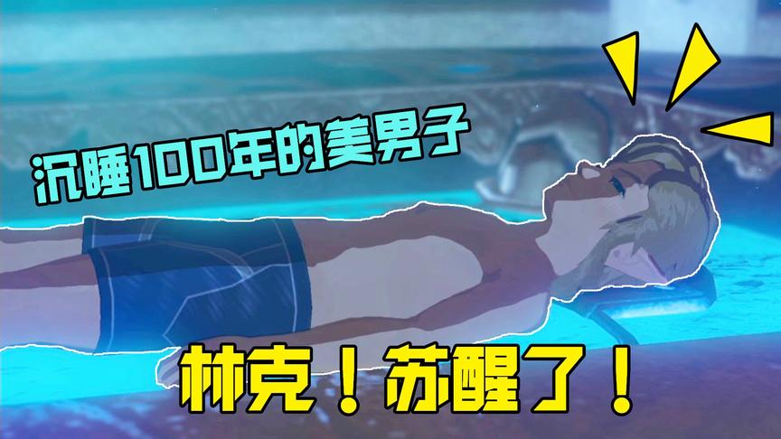 塞尔达传说：林克在神庙里沉睡了100年，被公主的呼喊唤醒了