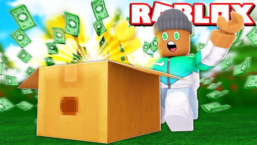 小飞象解说 Roblox开箱模拟器 开局一双手！装备全靠捡！