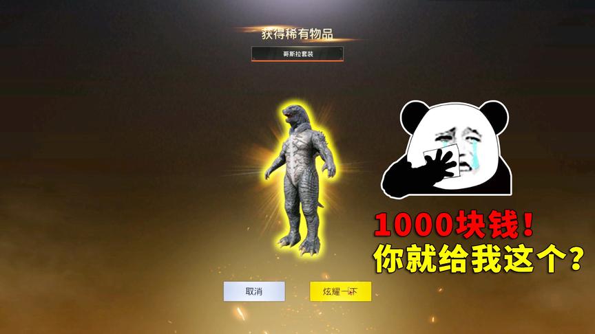 可爱的Anna：花了1000块去国际服抽奖，结果就给我这个？亏死了！