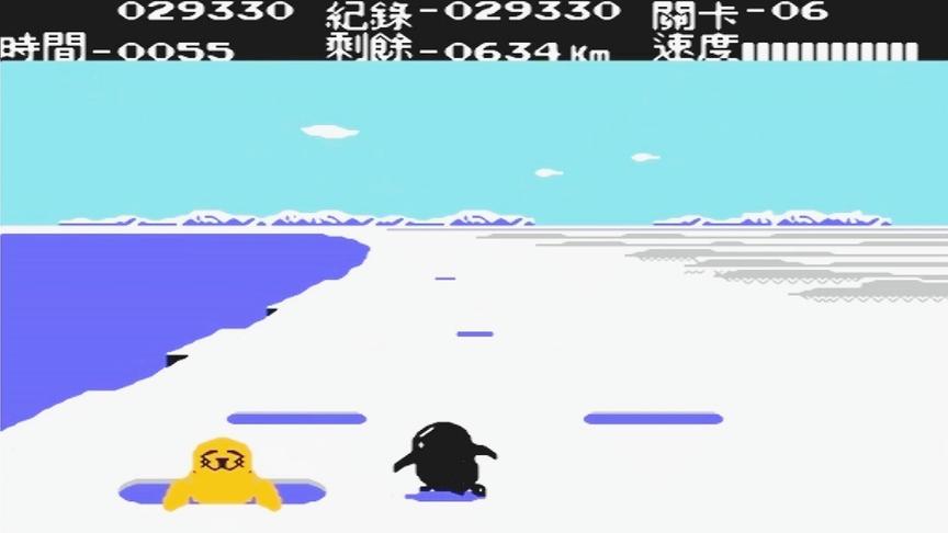 南极大冒险，这游戏通关真快，小时候感觉玩了好久