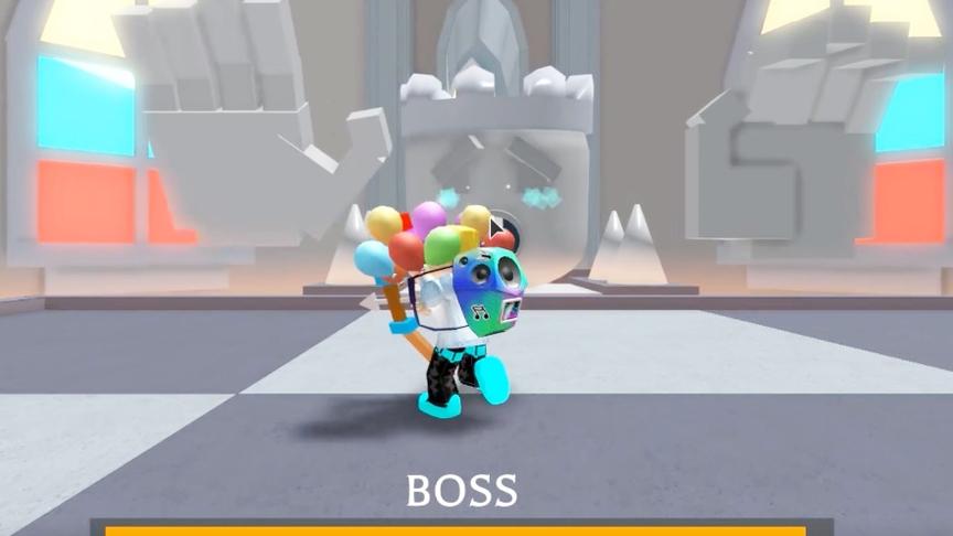 roblox 虚拟世界 “逃离银行”：看守银行的石像boss？打哭你！