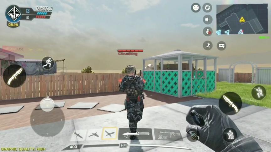 使命召唤手游:排位赛近战匕首三连杀，一刀一个，这谁受得了?