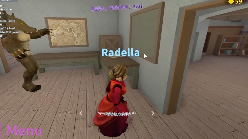 roblox虚拟世界“狼与猎人”：丧心病狂的狼人还跳起来杀我！