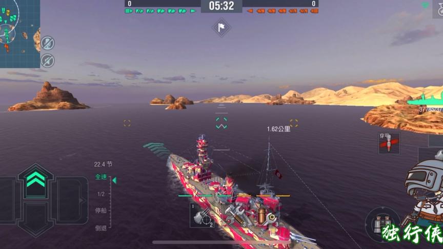 战舰世界：扶桑战列舰机动性差，站点输出是第一！！！