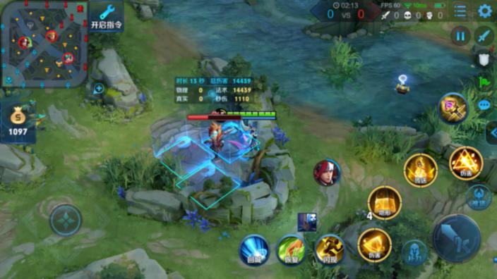 用女娲可以把训练营的木偶推回家！