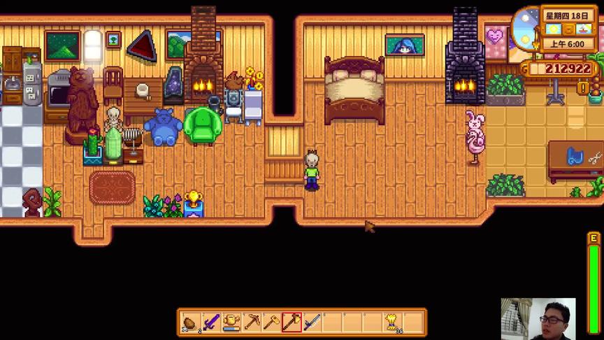 星露谷物语EP66：半夜农场出现怪物，主线剧情完成后的隐患