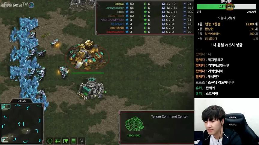 星际争霸 bisu vs last 一定要看  正面冲锋颠覆了我对TVP的理解