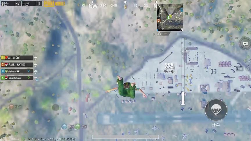 三生解说：快收假了P城真热闹，空投捡不停，残血1v3