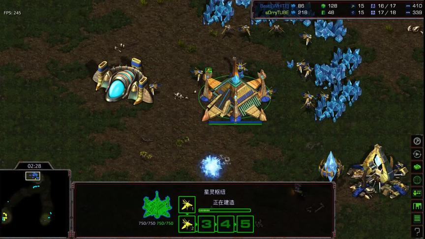 星际争霸 （感谢源哥点播）禽兽BEST VS 韩国前5人族sorry！