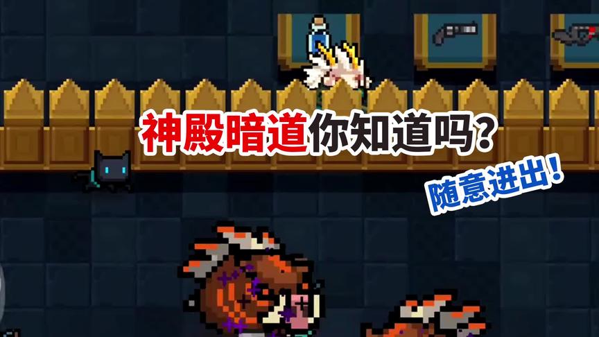 元气骑士：守护神殿有暗道，战斗中也能补给！