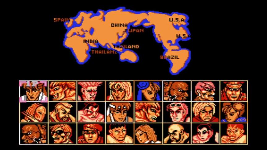 《24人街霸》，出招手感还不错，山寨游戏中的战斗机