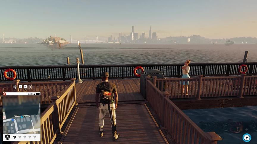 看门狗2  小昊哥第一次来到旧金山  城市好大 人好多  全是豪车